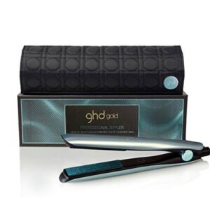 ghd Gold Glacial Blue Styler Limited Edition Hair Straightener
