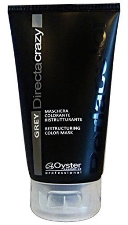 OYSTER Directa Crazy Professionale Maschera Ristrutturante Colorante Grey 150 Ml. Capelli