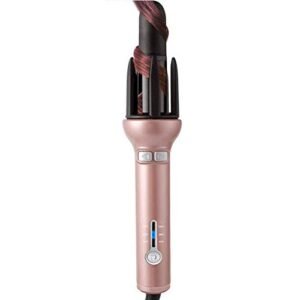 AIYL Automatico Ferro Arricciacapelli,Ceramica Riscaldamento Regolazione della Temperatura Multifunzione Salone Uso Ferro da Stiro Bigodini per Capelli Fit Tutti I Tipi Capelli,Gold(1)