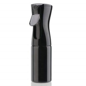 Lucaswang fine vuoto flacone spray con vaporizzatore, Salon bottiglia plastica parrucchieri annaffiatoio Water spray per capelli strumento barbiere Haircut nebulizzatore, plastica, Nero, 300 ml