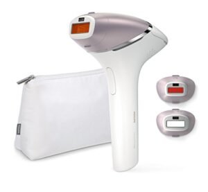 Philips Epilazione BRI954/00 Lumea Prestige Dispositivo di Epilazione a Luce Pulsata, Sensore SmartSkin, 3 Accessori Ergonomici per Corpo, Viso, Zona Bikini