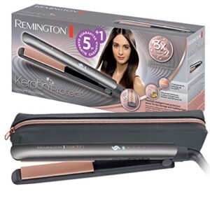 Remington Keratin Protect S8598 Piastra per Capelli in Ceramica, Cheratina e Olio di Mandorle