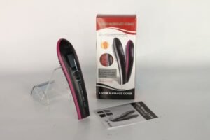 Volumon elettrico laser massaggio pettine per capelli crescita ricrescita dei capelli ispessimento e rafforzare con massaggio e infrarossi & digitale LCD screen- quotidiano uso domestico