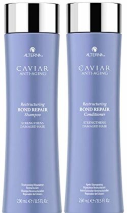 Alterna, Caviar Repair RX Instant Recovery Duo,Shampoo & Conditioner Duo (8.5 Oz ogni uno