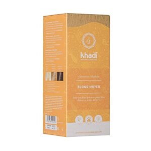 Khadi Colore Capelli Base Erbe Biondo Medio