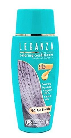 Leganza colorare condizionatore per capelli a colori 94 Biondo cenere con 7 oli naturali ammoniaca e Paraben Free
