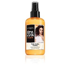 L'Oréal Paris Stylista Curls Spray Capelli per Ricci Definiti ed Elastici, Formula senza Alcool Arricchita con Bacche di Goji, 200 ml
