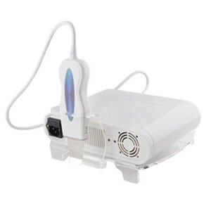 Spatola ad Ultrasuoni, Ultrasonic Cleaner Facciale Scrubber Pelle per la pulizia di pelle, rimuovere i comedoni, esfoliare la pelle