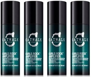 TIGI Kit Curls Rock Amplifier 4 Pezzi x 150ml Catwalk