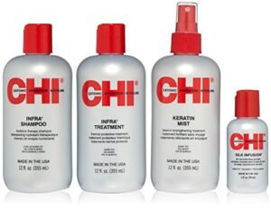 CHI "Infra" Home Stylist - Kit da 4, 250 ml
