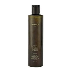 Previa Organic Tea Tree Oil & Green Clay Purifying Shampoo 300ml