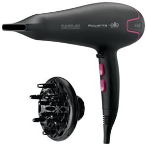 Rowenta CV8732F0 Infini Pro Asciugacapelli di Livello Professionale con Diffusore e Generatore di Ioni, Potenza 2200 W