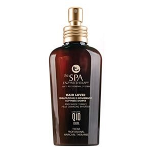 Tecna the spa enzymetherapy hair lover 100 ml crema spray idratante senza risciacquo per tutti i tipi di capelli con coenzima Q10 e olio d'argan 100ml