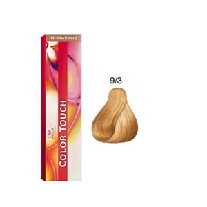 Wella - 9/3 Biondo Chiarissimo Dorato Color Touch Senza Ammoniaca- Linea Rich Naturals