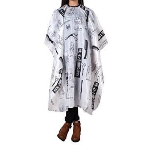 Anself Salone di taglio dei capelli Barbiere parrucchiere Capo per haircut Grembiule Panno designa attrezzo