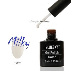 BlueSky D375 francese smalto UV/LED soak off Gel, bianco latte base 10 ml