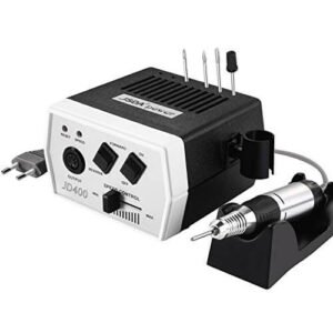 JSDA Fresa Unghie Professionale 30000 Giri/Min per Manicure e Pedicure - Potente, Bassa Vibrazione, Basso Rumore, Design Innovativo, Ideale Per Rimuovere lo Smalto, il Gel e la Pelle Morta Senza Danneggiare le Unghie