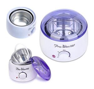 KIT DEPILAZIONE SCALDACERA FORNELLO SCALDA SCIOGLI CERA DURA CERETTA BRASILIANA