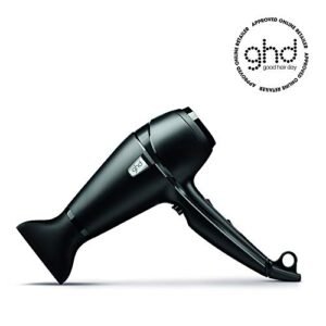 Ghd Air Asciugacapelli Profesionale, per un finish professionale nella metà del tempo, Black color