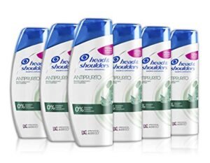 Head & Shoulders Antiprurito Eucalipto Shampoo Antiforfora, Pacco da 6 x 250 ml