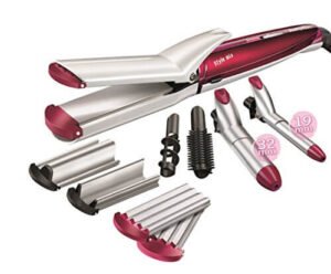 BaByliss MS21E Piastra Multiaccessoriata Style Mix 8 in 1 (capelli lisci, frisèè, boccoli, onde)