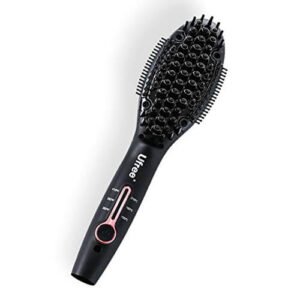 Delilya Spazzola ad Aria Calda, Pettine Multifunzione per Capelli Cura Personale Pettine per Capelli Maschile e Femminile Rotolo Dritto Pettine Bagnato e Asciutto