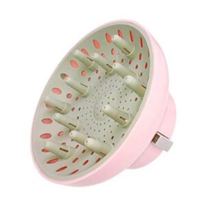 Diffusore per capelli  attaccamento Regolabile universale Strumento di salone professionale per Capelli ricci Adatto per molti tipi di  Asciugacapelli Diametro da 1,7"a 2,6"