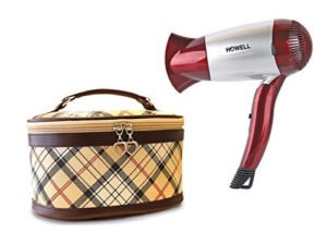 Howell HO. HPT1603 ASCIUGACAPELLI con Manico Pieghevole E Beauty Case