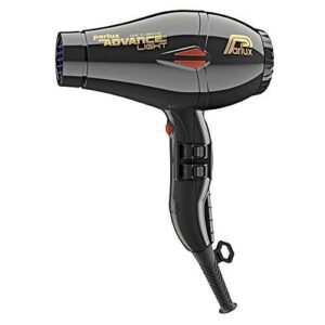 Parlux Advance Light Asciugacapelli Ionic & Ceramic, Nero