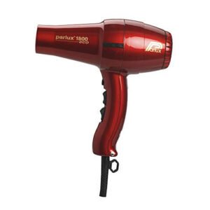 Parlux Asciugacapelli Professionale, Phon 1800 ECO, Rosso - 798 ml