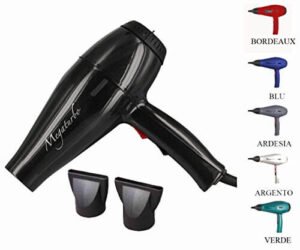 PHON ASCIUGACAPELLI MEGA TURBO PROFESSIONALE 1600 WATT FONO MADE IN ITALY MEGATURBO (NERO)