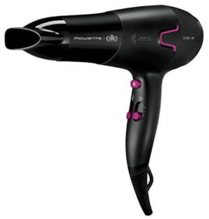 Rowenta CV5622F0 Power Pro Ionic Asciugacapelli con Generatore di Ioni, 2200 W