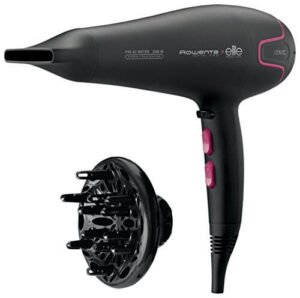Rowenta CV8732F0 Infini Pro Asciugacapelli di Livello Professionale con Diffusore e Generatore di Ioni, Potenza 2200 W