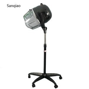 Sanqiao Asciugacapelli Professionale Parrucchieri Cappuccio Asciugatrice per Barbiere Salone,Timer Regolabile Temperatura Rotolamento