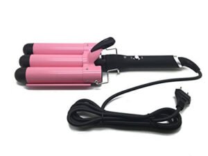 tempo di saldi Piastra Per Capelli A 3 Rami Arriccia Ondulatore Triferro Professionale 3 Onde