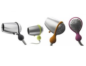 Uki go on mini phon 600 Watt Mini asciugacapelli da viaggio 600W 220/240V 50Hz phon con impugnatura in gomma spina americana e regolazione della velocità DISPONIBILE SOLO ROSA