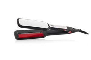 Upgrade - Infrared Large Piastra Infrarossi Professionale per Capelli Lisci o Mossi - Tecnologia a Infrarossi in Ceramica con Temperatura Regolabile