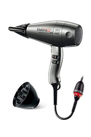 Valera SXJ 8600 D RC Asciugacapelli Swiss Silent Jet Ionic, Grigio
