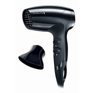 Remington D5000 Asciugacapelli Compatto da Viaggio, Tecnologia Eco