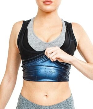 canottiera dimagrante in neoprene per allenamento da Donna