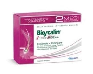 2X BIOSCALIN TRICOAGE 45+ - Integratore Anticaduta indicato per Capelli più Maturi - 60 COMPRESSE PER 2 MESI DI TRATTAMENTO