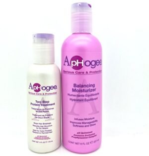 Aphogee, idratante equilibrante 237 ml e kit per trattamento proteico in due fasi 118 ml