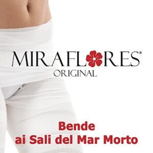 Bende Imbevute Gel al Sale del Mar Morto 250 ml - Benda Monouso Gel con 30% Sali del Mar Morto - Contro Cellulite, Adipe - Alta Concentrazione - Disintossicante e Linfodrenante (Sale del Mar Morto)