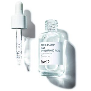 Face D - Pure Plump, Siero con Acido Ialuronico HA4 a Effetto Rassodante Immediato, 30 ml