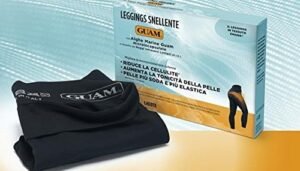 Guam - IL Leggings Colore Nero Taglia L/XL con Alghe Marine
