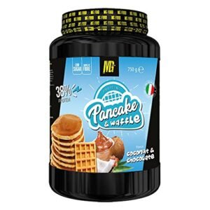 MG FOOD Pancake & Waffle 38% Protein 750g (Cioccolato e Cocco)