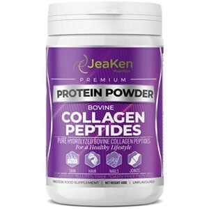 PEPTIDI di COLLAGENE IDROLIZZATO INTEGRATORE ANTIAGE - Per la Pelle, Capelli, Unghie - Salute per le Ossa le Articolazioni, Tendini e Digestione - Ideale per Le Diete Low Carb- 400g Collagene Vegano