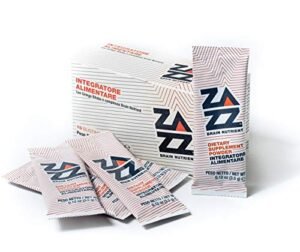 ZAZZ Integratore per Concentrazione e Memoria. Nootropico Naturale con Tè Verde, Eleuterococco e Ginkgo Biloba (10 bustine)