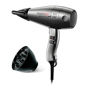 Valera SXJ 8600 D RC Asciugacapelli Swiss Silent Jet Ionic, Grigio