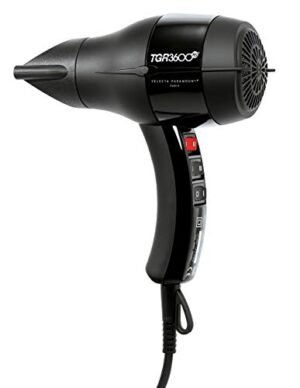 Velecta Paramount - Asciugacapelli ultra leggero, 1750 W, colore nero